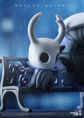 27abyss Studio - The Knight X Quirrel Quiet rain Hollow Knight миниатюра 3