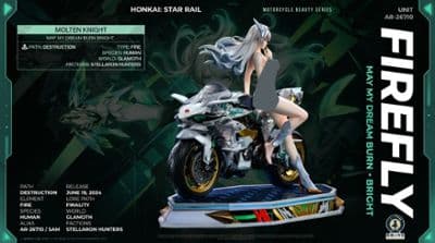 Firefly Motorcycle Ver. Honkai: Star Rail миниатюра 4