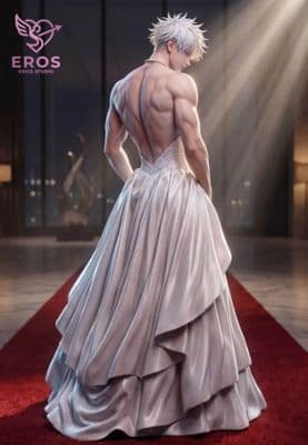 Jujutsu Kaisen Satoru Gojo wedding dress Eros Studio миниатюра 1