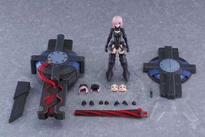 PLAMATEA Shielder/Mash Kyrielight (Ortinax) Black Barrel Edition Plastic Model миниатюра 5