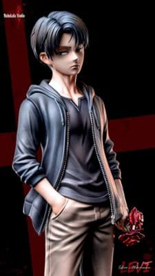 Mahakala Studio - Childhood Levi Ackerman Attack on Titan миниатюра 3