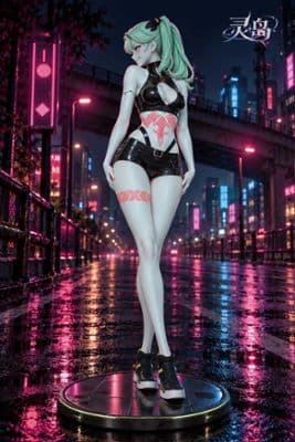Ling Dao Studio - Rebecca Cyberpunk: Edgerunners миниатюра 2