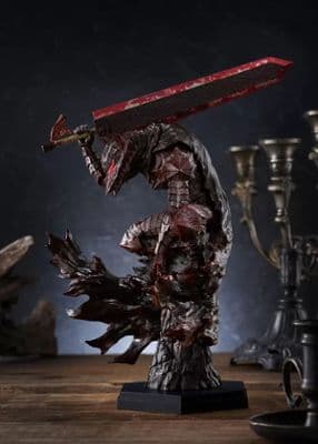 POP UP PARADE Berserk Guts (Berserker Armor): Bloody Paint Ver. L Size Complete Figure миниатюра 1