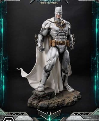DC Batman Advanced Suit White Ver. Josh Nizzi Prime 1 Studio миниатюра 1