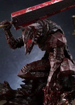 POP UP PARADE Berserk Guts (Berserker Armor): Bloody Paint Ver. L Size Complete Figure миниатюра 4