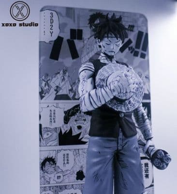 XOXO Studio - Monkey D. Luffy Black X White Manga Color One Piece миниатюра 3