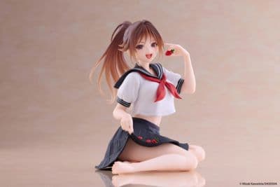 Strawberry 100% Desktop Cute Satsuki Kitaoji (School Uniform Ver.) Figure миниатюра 3