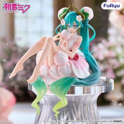 Vocaloid Hatsune Miku (Flower Fairy White Plum Blossom) Noodle Stopper Figure миниатюра 1