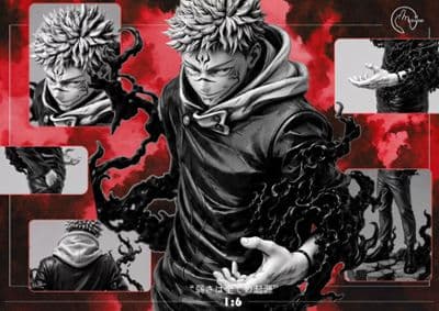 Shu Studio - Satoru Gojo X Ryomen Sukuna Manga Color Jujutsu Kaisen миниатюра 3