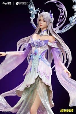 Battle Through the Heavens Xiao Xun'er Statue миниатюра 5