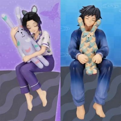 Demon Slayer Noodle Stopper Figure x Craftholic Round 1 Exclusive - Giyu Tomioka & Shinobu Kocho миниатюра 3