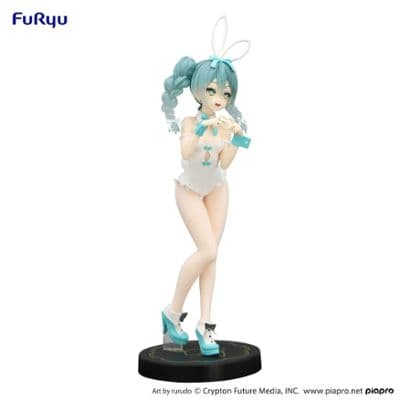 Hatsune Miku - Rurudo White BiCute Bunnies Vocaloid Figure миниатюра 5