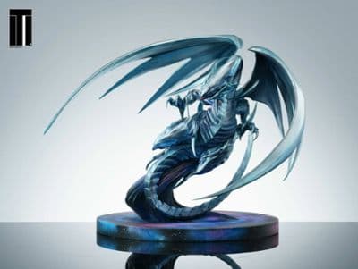 Yu-Gi-Oh! Blue-Eyes White Dragon Iron Curtain Studio миниатюра 1