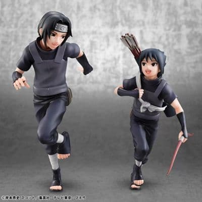 G.E.M. Series NARUTO Shippuden Itachi Uchiha & Sasuke Complete Figure миниатюра 1
