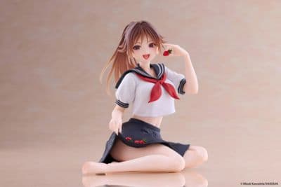 Strawberry 100% Desktop Cute Satsuki Kitaoji (School Uniform Ver.) Figure миниатюра 4