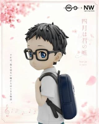 Night Wing Studio X HERA Studio - Kaori Miyazono X Arima Kousei Childhood Your Lie in April миниатюра 4