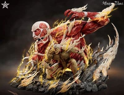 Craftsman Studio - Armored Titan X Colossal Titan Attack on Titan миниатюра 5