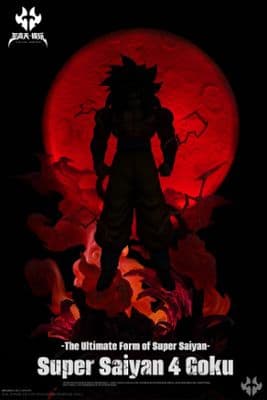 The High Heavens Studio - Super Saiyan 4 Goku Dragon Ball миниатюра 2