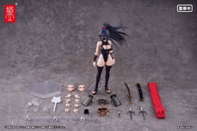 RPGEX-10 Kunoichi Reppuu 1/12 Complete Model Action Figure миниатюра 5