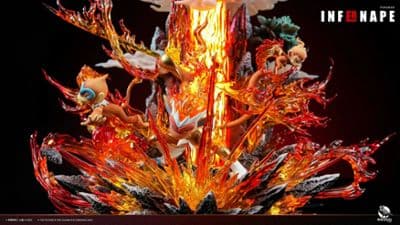 Raven Studio - 4th Generation Starter Pokémon Series #01 Chimchar X Monferno X Infernape Pokémon миниатюра 5