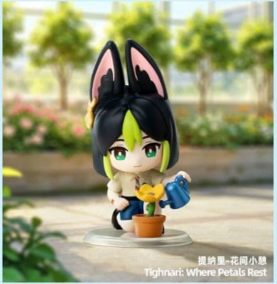 Genshin Impact Akademiya Poetry of Light and Shadow Series Chibi Figure Set Of 12 миниатюра 4