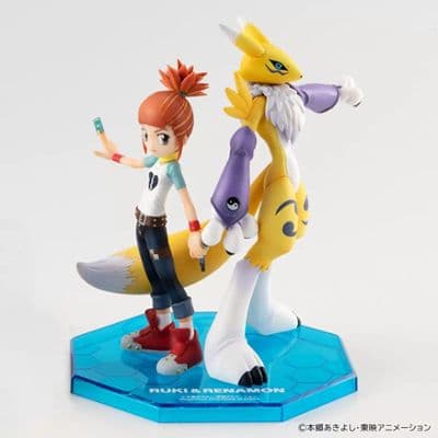 G.E.M. Series Digimon Tamers Renamon & Rika Nonaka Complete Figure миниатюра 1