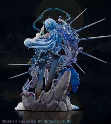 Rumeng Studio - Qingxiao Wuthering Waves Statue миниатюра 2