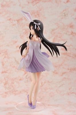 B-STYLE Movie Puella Magi Madoka Magica [New] The Rebellion Story Homura Akemi Rabbit Ears Ver. 1/4 Complete Figure миниатюра 2