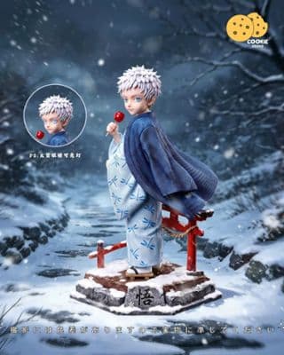 Cookie Studio - Satoru Gojo Childhood Snow Scene Jujutsu Kaisen миниатюра 1