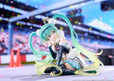 Vocaloid Hatsune Miku GT Project Taito Kuji Racing Miku (2018 Ver. Round 8) Figure миниатюра 2
