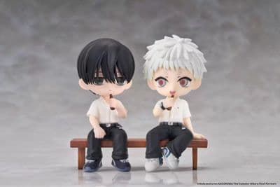 The Summer Hikaru Died Yoshiki & Hikaru Chibi Figure w/Diorama миниатюра 3