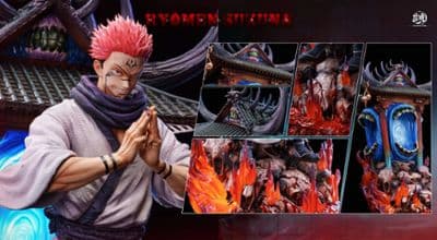 Jujutsu Kaisen Ryomen Sukuna LED Real World Studio миниатюра 2