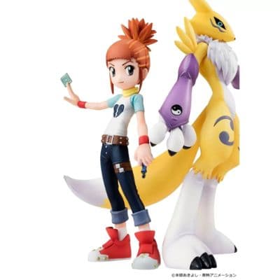 G.E.M. Series Digimon Tamers Renamon & Rika Nonaka Complete Figure миниатюра 4