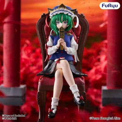 Touhou Project Noodle Stopper Figure - Eiki Shiki Yamaxanadu Chief Judge of Paradise Ver. миниатюра 1