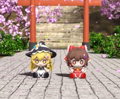 Huggy Good Smile Touhou LostWord Reimu Hakurei и Huggy Good Smile Touhou LostWord Marisa Kirisame миниатюра 5