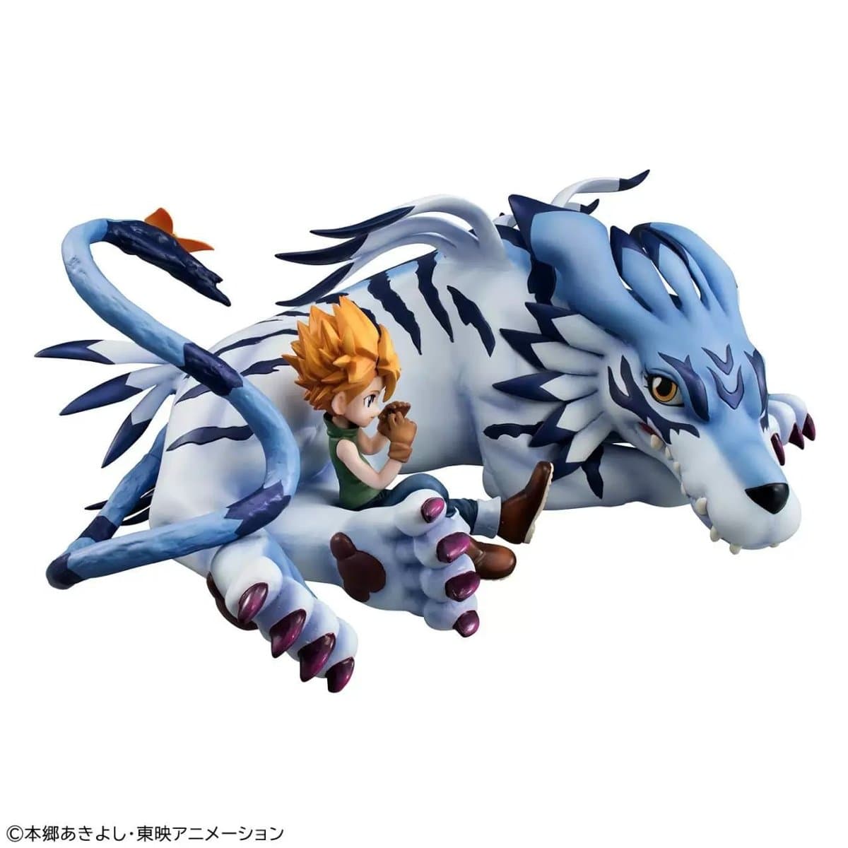 G.E.M. Series Digimon Adventure Garurumon & Yamato Ishida Complete Figure 3