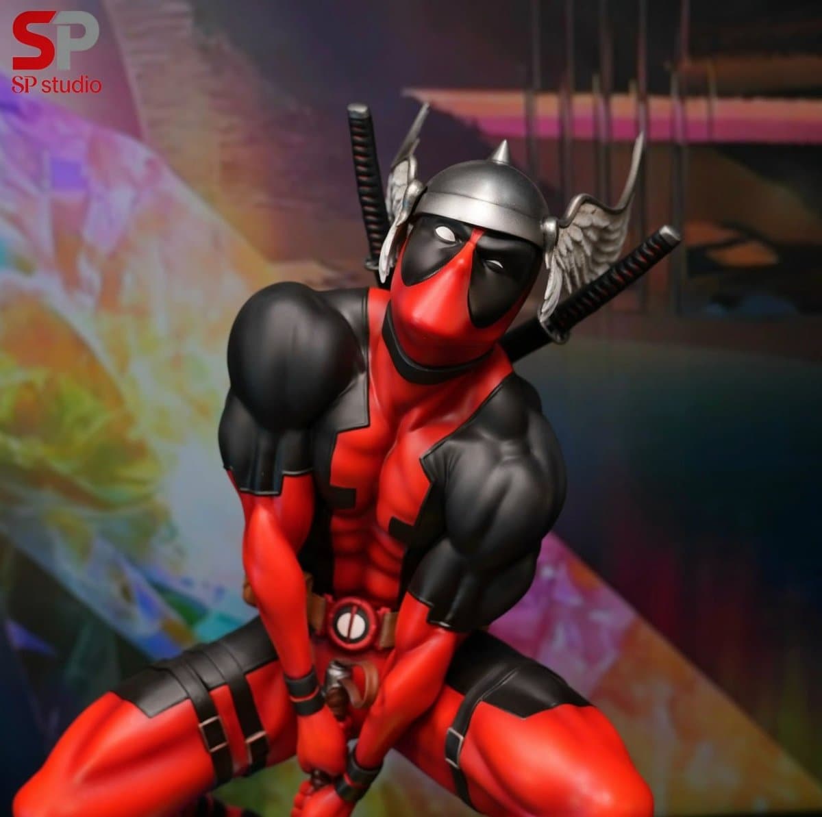 Marvel Deadpool Cosplay Thor 2