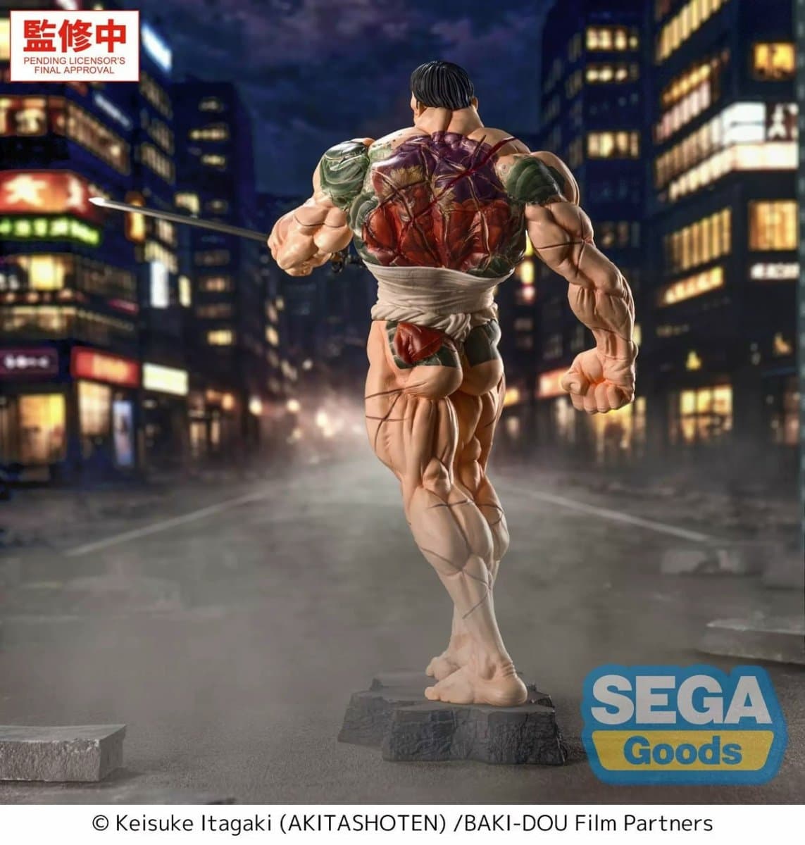 Baki the Grappler Luminasta Figure - Kaoru Hanayama 2