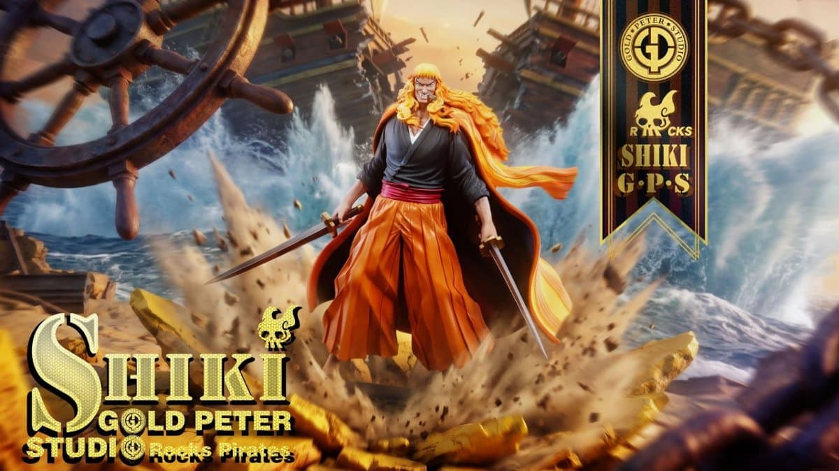 GOLD PETER Studio - Rocks Pirates Shiki The Golden Lion One Piece 3