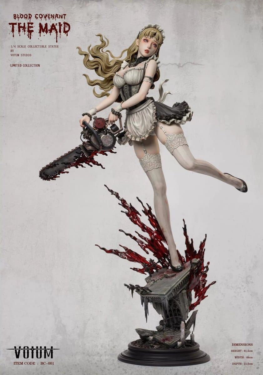 Votum Studio - Blood Covenant Series The Maid 1/4 Scale Collectible Statue BC-001