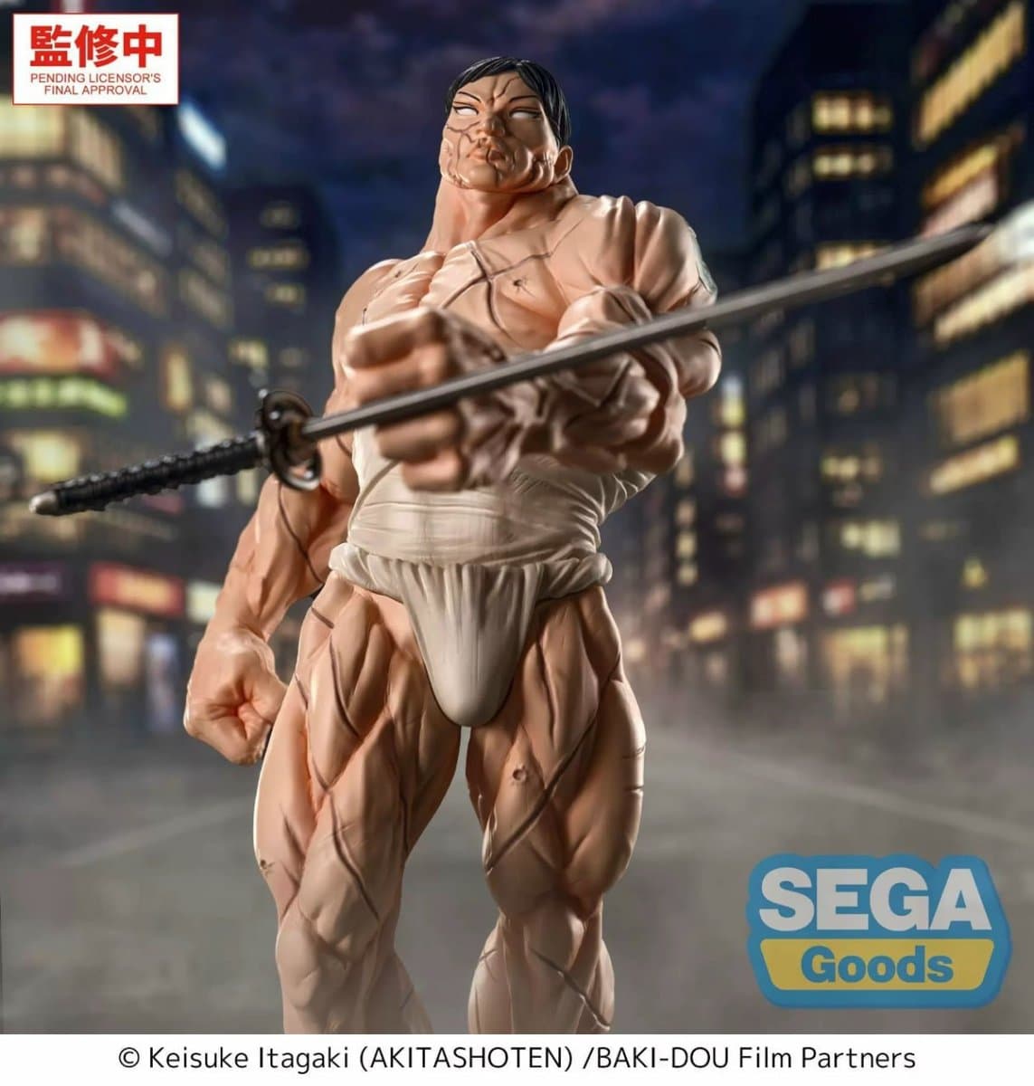 Baki the Grappler Luminasta Figure - Kaoru Hanayama 3