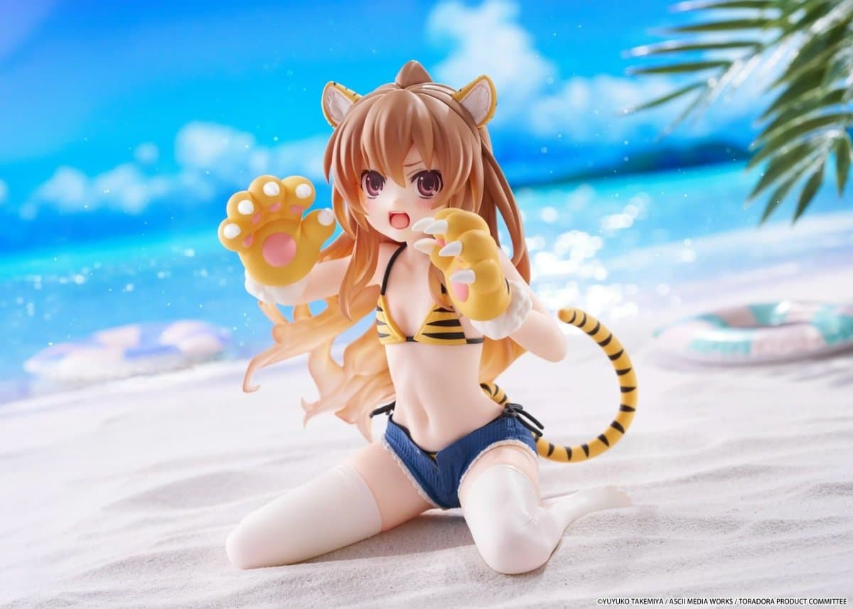 Toradora! - Aisaka Taiga - Desktop Cute - Tiger Swimsuit Ver. 2