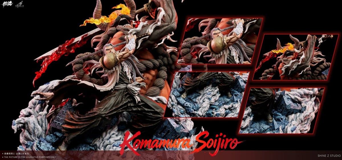 Ji Jing Studio - Sajin Komamura Bleach 4
