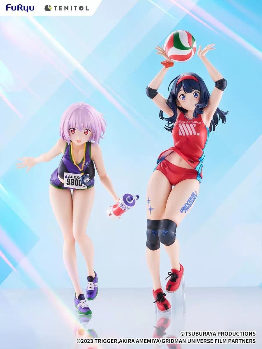 Gridman Universe - Shinjou Akane - Tenitol - Tenitol Tall - Sports Wear Ver. и Gridman Universe - Takarada Rikka - Tenitol - Tenitol Tall - Sports Wear Ver. 1