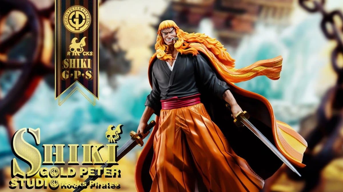 GOLD PETER Studio - Rocks Pirates Shiki The Golden Lion One Piece 2