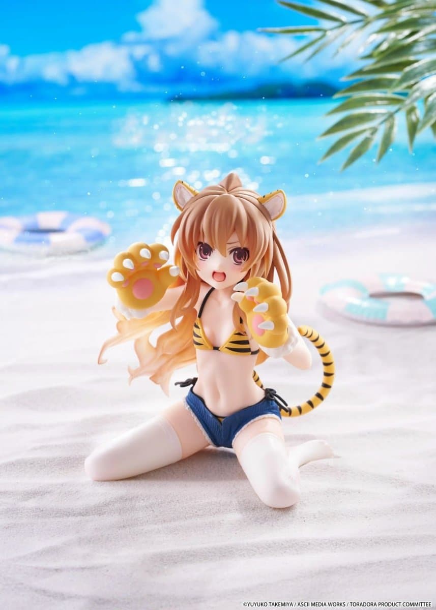 Toradora! - Aisaka Taiga - Desktop Cute - Tiger Swimsuit Ver. 1