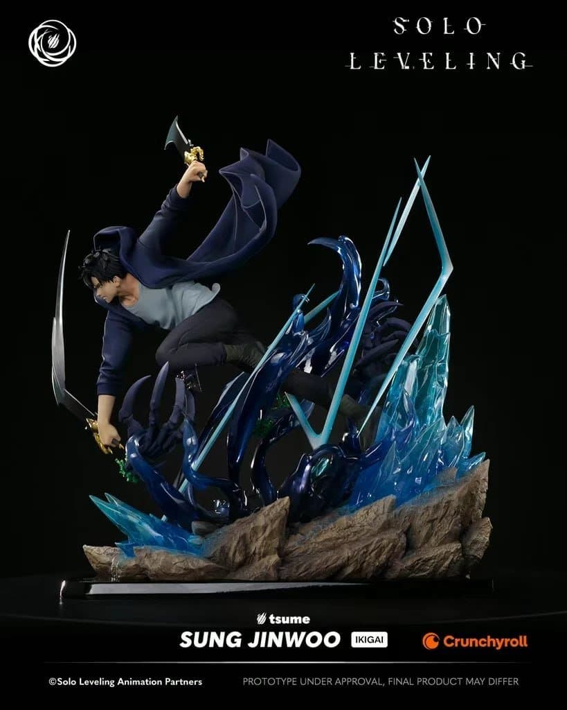 Solo Leveling Ikigai Sung Jinwoo 1/6 Scale Limited Editon Statue 3