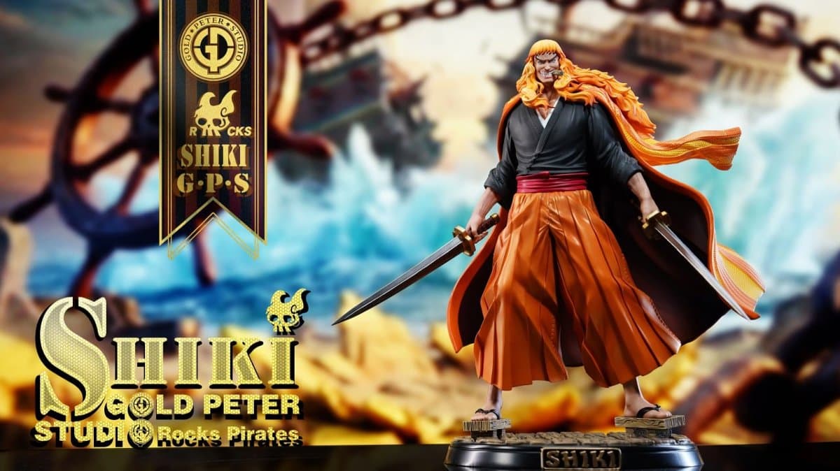 GOLD PETER Studio - Rocks Pirates Shiki The Golden Lion One Piece 1
