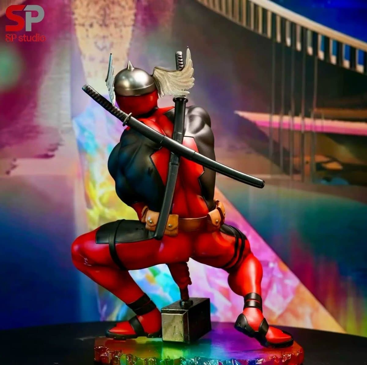 Marvel Deadpool Cosplay Thor 5