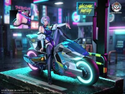 Ha Ni Studio - Lucyna Kushinada Cyberpunk: Edgerunners миниатюра 1